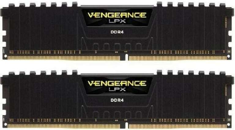 Corsair Vengeance LPX 16GB (2x8GB) DDR4-RAM 3200MHz CL16 XMP 2.0 High Performance Arbeitsspeicher Kit, schwarz