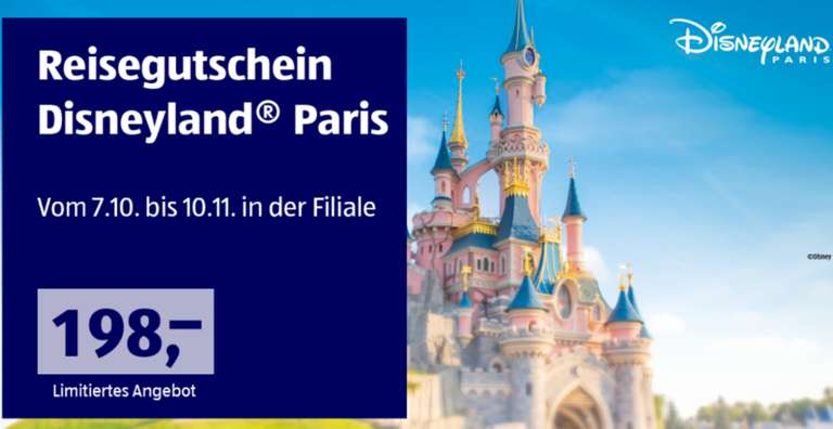 Aldi Reise Disneyland Paris [NUR FILIALE]!