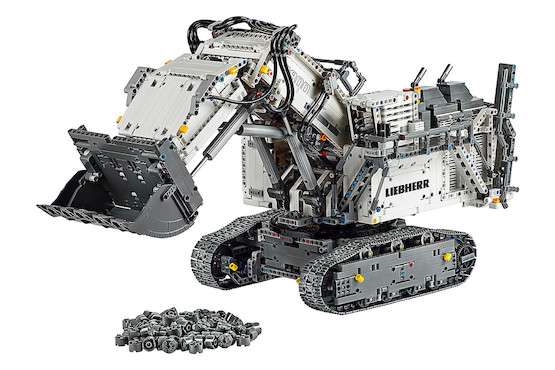 (SCHWEIZ) LEGO Technic Liebherr Bagger 42100