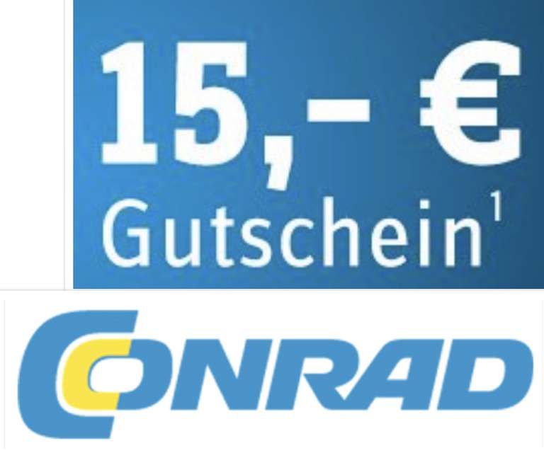 Conrad: 15€ Rabatt auf fast alles mit 89€ MBW - Online und in der Filiale - bis 03.11.