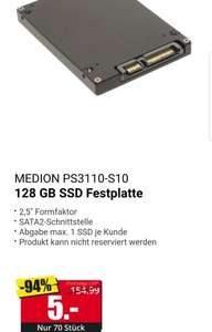 Lokal in Essen: Medion SSD 2,5" 128 GB
