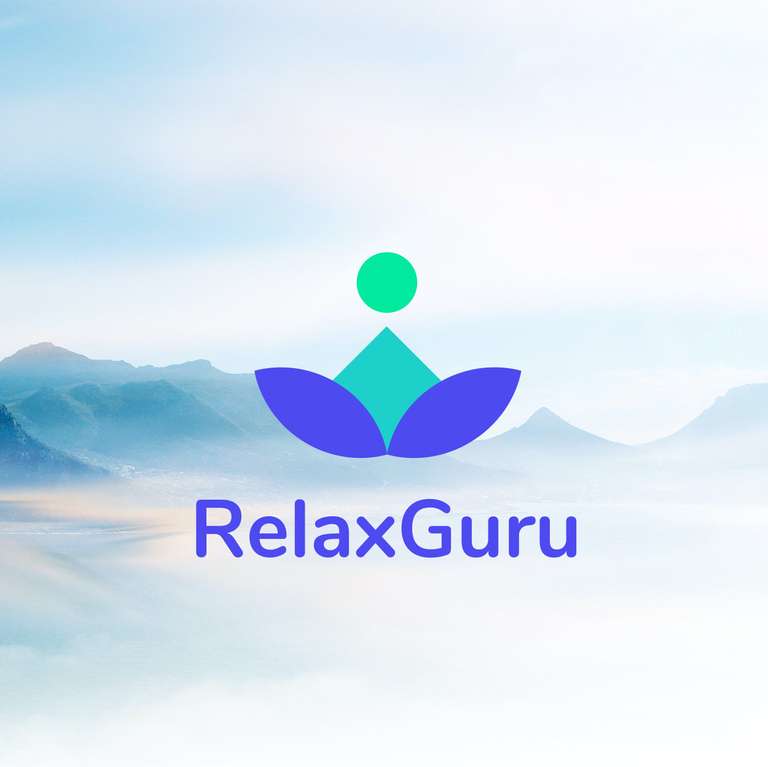 Relax Guru (Meditations App) - kostenloser Probemonat (danach 4,99€ / Monat)