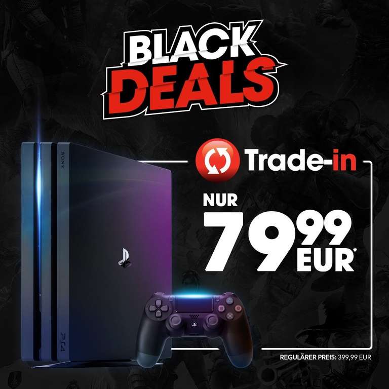GameStop: PS4 Pro Trade-in für 79,99€