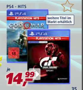 [real F&F nur vom 29.11. - 30.11.] God Of War / Gran Turismo: Sport / u.a. PS4 Hits-Titel für je 11,24€