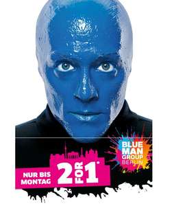 [lokal]: Berlin - BLUE MAN GROUP - 2 Tickets zum Preis von 1 für Vorstellungen bis Dezember