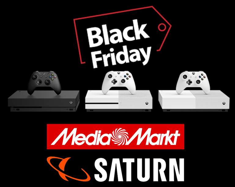 Black Friday - Xbox One S All Digital für 99€, Xbox One S/X für 169€/333€ und Controller für 39€ [Saturn | Media Markt]