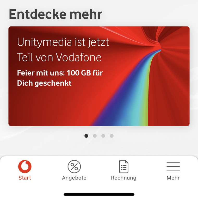 [Freebie] Vodafone Bestandskunden 100GB Datenvolumen geschenkt