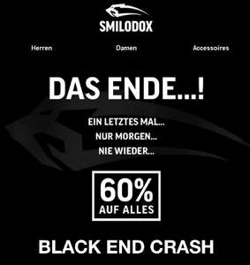 SMILODOX 60 % auf alles (MBW. 100 Euro) - ab 29.11. (08 Uhr)