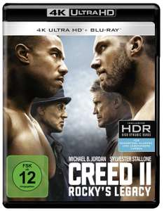 Creed 2 - Rocky's Legacy (4K UHD + Blu-Ray) für 18,39€ (inkl. Versand) (Müller)