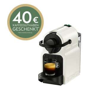 Nespresso-Kapselmaschine Krups XN1001 Inissia + 40€ Kaffeeguthaben nach Registrierung