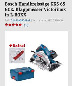 GKS65 Bosch Professional GCE+ L-Boxx + Victorinox Outrider