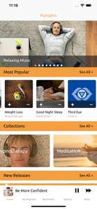 [iOS] Pumpkin Meditation & Hypnosis App