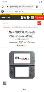 Gamestop Retoure New Nintendo 3DS XL