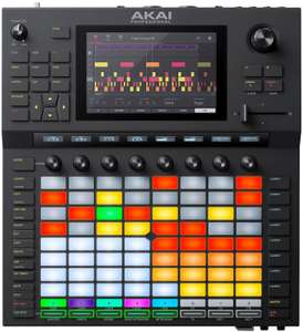 Akai Force: DJ-Controller (7" Touch-Display, 64 RGB Pads, 8 Regler, 4 Synth-Engines)