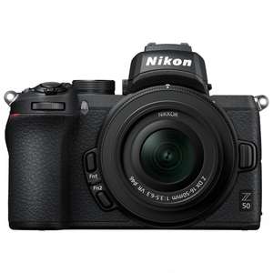 Nikon Z50 inkl. Nikkor Z DX 16-50 mm und FTZ-Adapter