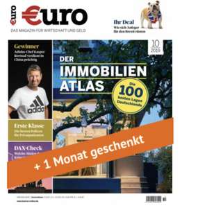 [abofreude.de] Finanzmagazin „Euro“ im Abo (12 Monate) für 96€ + 100€ Best Choice/ 95€ Amazon Gutschein/ 90€ Verrechnungscheck