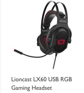 Lioncast LX60 USB RGB Gaming Headset