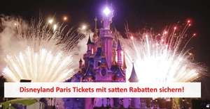 Disneyland Paris Rabatt: Tickets ab 50,40€ statt 87€