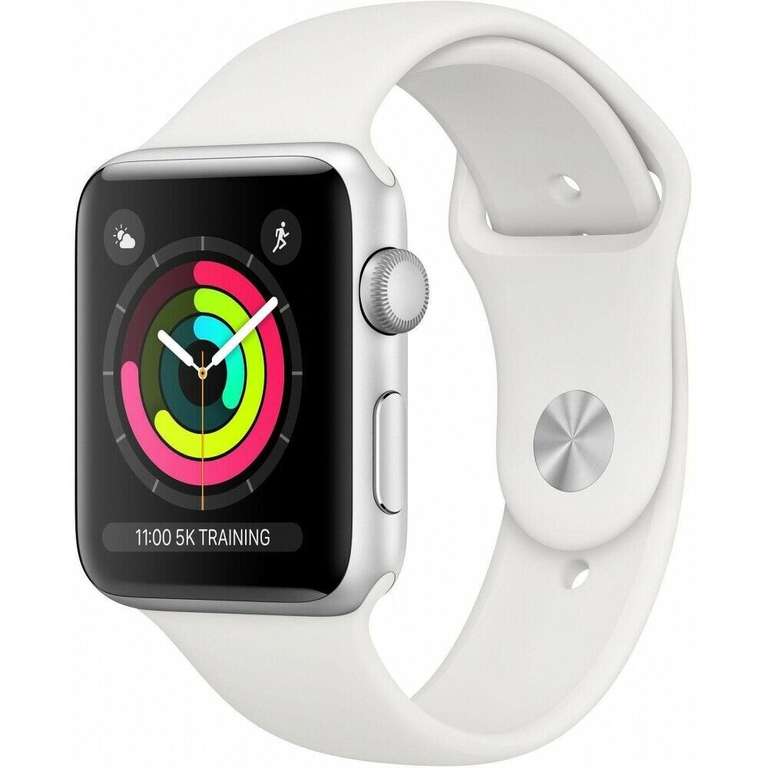 [eBay Plus] Apple Watch Series 3 GPS silber 42mm Sportarmband (MTF22ZD/A)