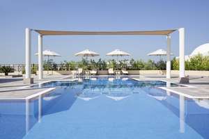 5* Hotel Dubai: Mövenpick Hotel Apartments Al Mamzar Dubai ab 18€ p.P./Nacht
