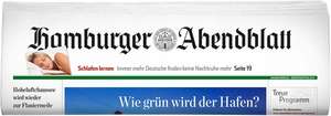 6 Wochen Hamburger Abendblatt Abo für 9.90€ - Keine Kündigung nötig