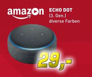 [Regional Denker in Borken] Echo Dot (3. Gen.) in verschiedenen Farben für je 29,-€