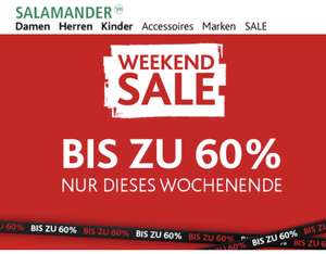 Salamander Shop - Weekend Deal - bis zu 60% Rabatt auf 2.500 Topseller und Kostenloser Versand