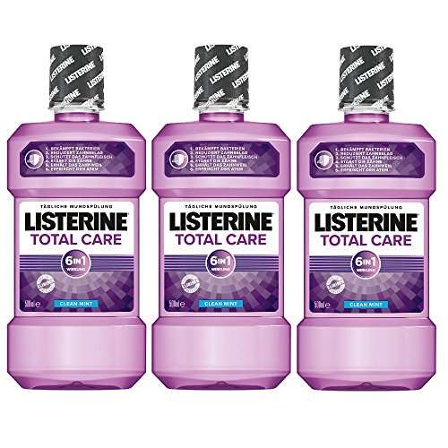 Prime, Listerine Total Care Mundspülung 3er Pack (3 x 500 ml) bei Amazon