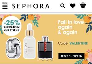 25% Rabatt bei Sephora