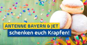 [Lokal Bayern] Gratis Krapfen / Berliner am 24.02. bei Jet-Tankstellen