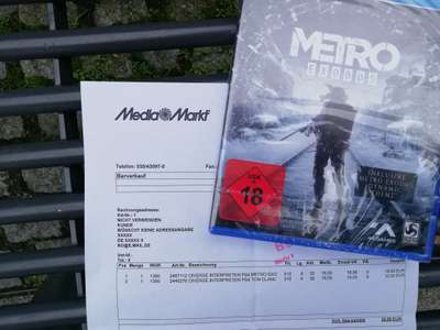 Metro Exodus (PlayStation 4) für 18,99€ [Media Markt Steglitz]