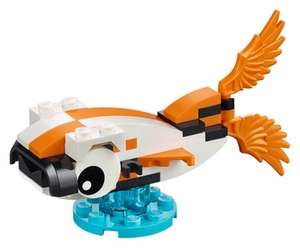 Gratis Lego Mini Modell Bautag - Koi-Karpfen