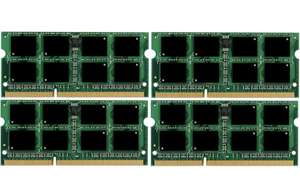 [Amazon Prime] Micron 3rd 32GB Kit (4 x 8 GB) 204 pin DDR3-1866 SO-DIMM [Preisfehler]