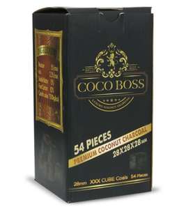 40 Kilo XXL Shishakohle Coco Boss