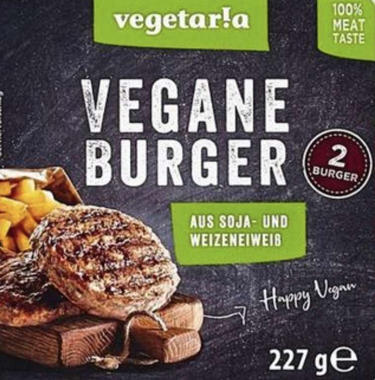Vegane Burger Patties 2 Stück 227g für 1,59€
