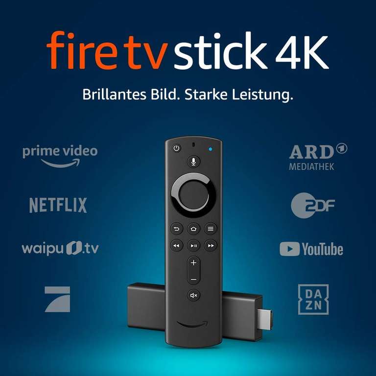 Fire TV Stick 4K (Saturn + 2 Monate Zatoo Ultimate und Media Markt)