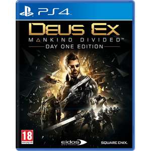 Deus Ex: Mankind Divided Day One Edition (PS4) für 5,98€ (Shop4DE)