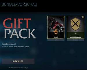 (Personalisiert) PC: Call of Duty: Warzone Gratis Gift Pack (Waffe und Emblem)