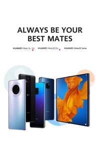 Huawei Newsletter-Coupons von 50 - 300€ für Mate20 Pro /RS und Mate30 Pro