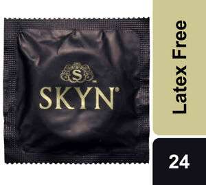 24x latexfreie Kondome Skyn aus GB [eBay]