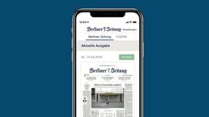 [Android|iOS] Berliner Zeitung E-Paper/Digitalversion der gedruckten Ausgabe kostenlos