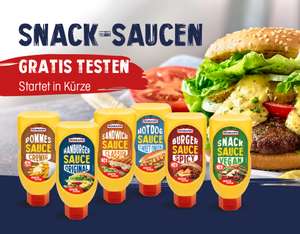 [Homann] Gratis Sauce Produkte Gratis Testen 100% Cashback ab 01.04.2020 GzG