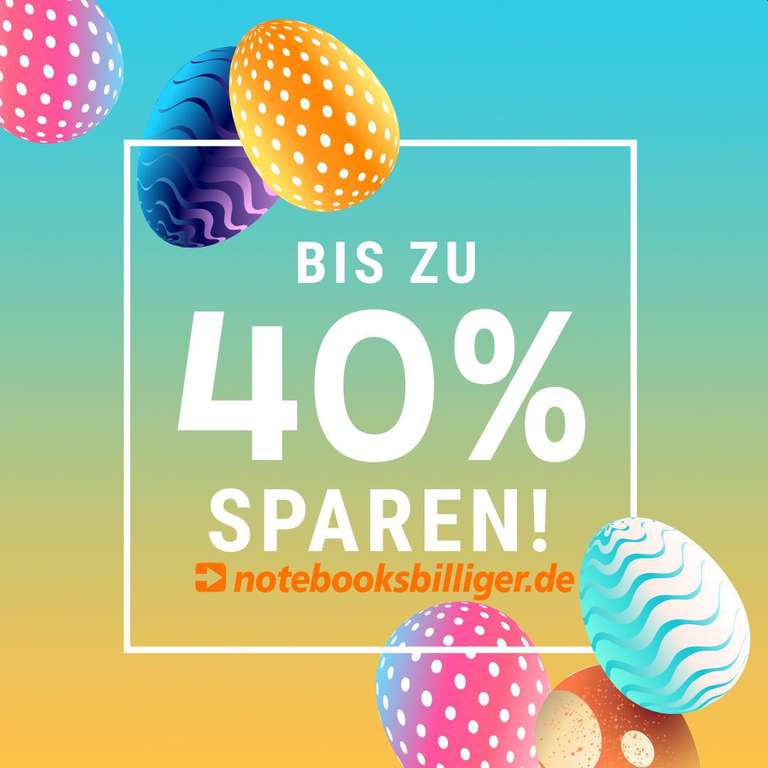 Happy Easter bei Notebooksbilliger