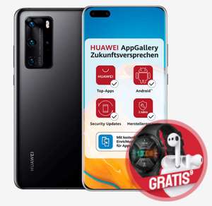Huawei P40 Sammeldeal: 18GB Debitel Telekom mit Pro 928,75€ oder 10GB ohne Pro 838,75€ | O2 Free L 60GB LTE mit Kombivorteil Pro 808,75€