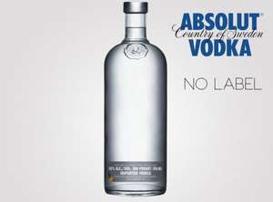 Absolut Vodka No Label Sammleredition 34,90 € statt 69.90 €