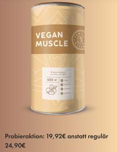 Alpha Foods Vegan Muscle Vanille Probieraktion