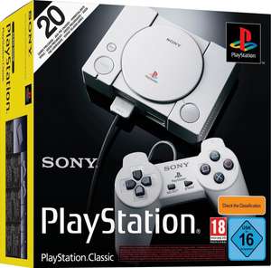 [B-Ware] Sony Playstation Classic Mini Konsole inkl. 20 Spiele + 2 Controller