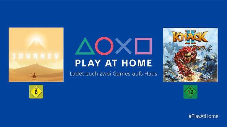 Sony verschenkt Journey und Knack 2 an alle PlayStation 4 Spieler (USA/UK Accounts erhalten Uncharted Collection)