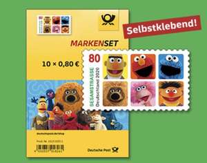 Versandkostenfrei im Deutsche Post Shop (z.B. 10x 80ct Sesamstraße Briefmarken)