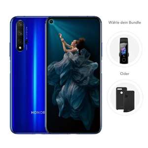 Honor 20 + Flip Cover + Hülle + Honor Band 5